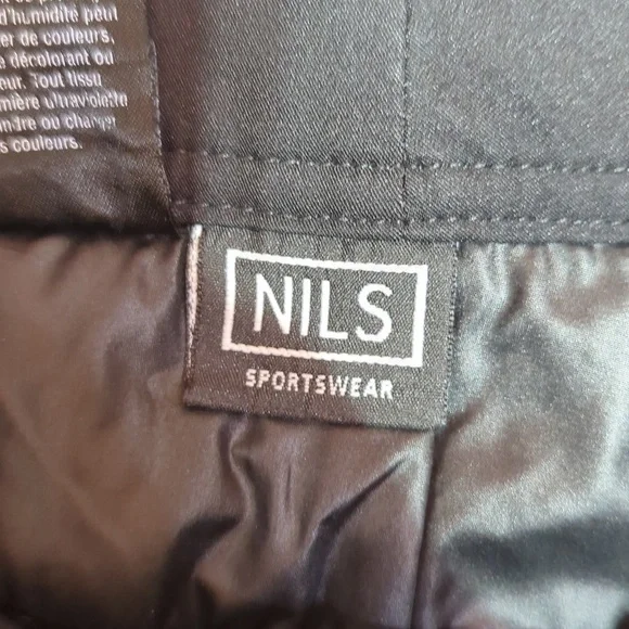 Nils Melissa black ski winter pants light medium insulation high waist sz 6 - Picture 5 of 11